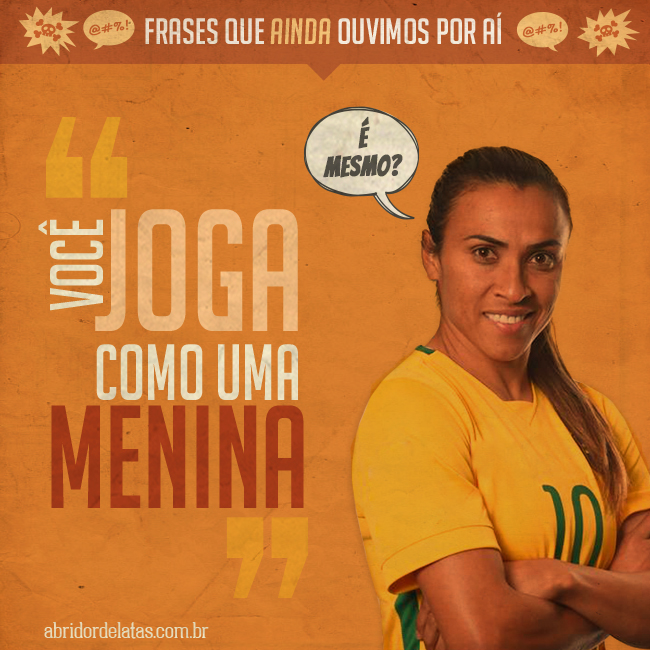 Menina não jogar futebol é questão de cultura